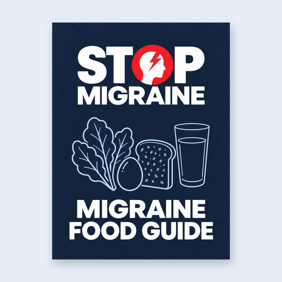STOP MIGRAINE Migraine Food Guide — PDF cover